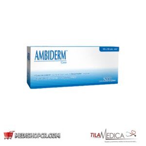GASA NO ESTERIL 10X10CM 4" x 4" 16 PLY PAQUETE DE 200 UNIDADES AMBIDERM