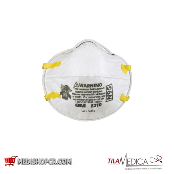 MASCARILLA N95 PROTECCION FFP2 95% CJ20 UNIDADES 8210 3M