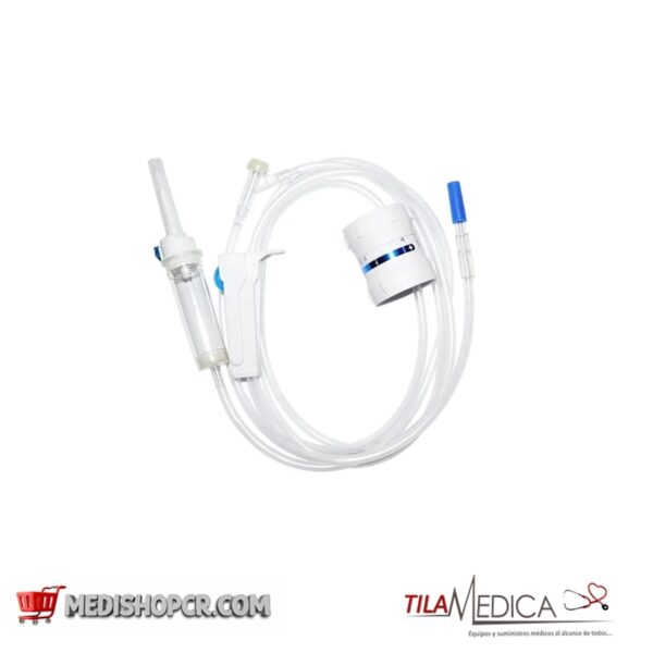 CONEXION CON DOSIFICADOR VENOCLISIS FILTRO 20 GOTAS DYNAREX